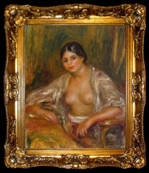framed  Pierre-Auguste Renoir Gabrielle in Oriental Costume, ta009-2